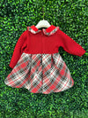 Bimbalo Girls' Italian Holiday Plaid Dress