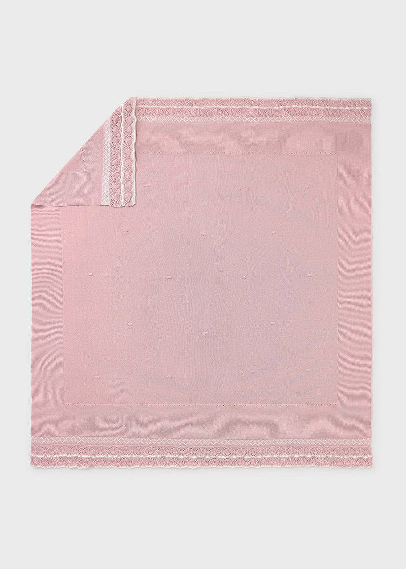 Mayoral Girls' Quartz Cotton Baby Blanket