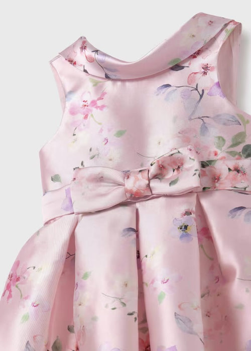 Abel & Lula Girls’ Floral Mikado Print Dress 5033