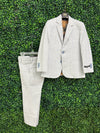 Leo & Zachary Boys Blue Two Piece Suit Set
