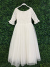 Teter Warm 3/4 Sleeve Lace Gown GS06