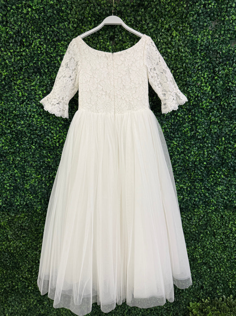 Teter Warm 3/4 Sleeve Lace Gown GS06