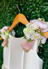 Michelina Bimbi Made in Italy Communion Silk Box Pleat Gown
