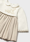 Mayoral Girls’ Pleated Knit Dress - 2804