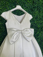 Sara’s Exclusive! Michelina Bimbi Mikado Rhinestone Communion  Dress