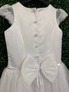 Nan & Jan Communion Gown Crystal - Sample Sale