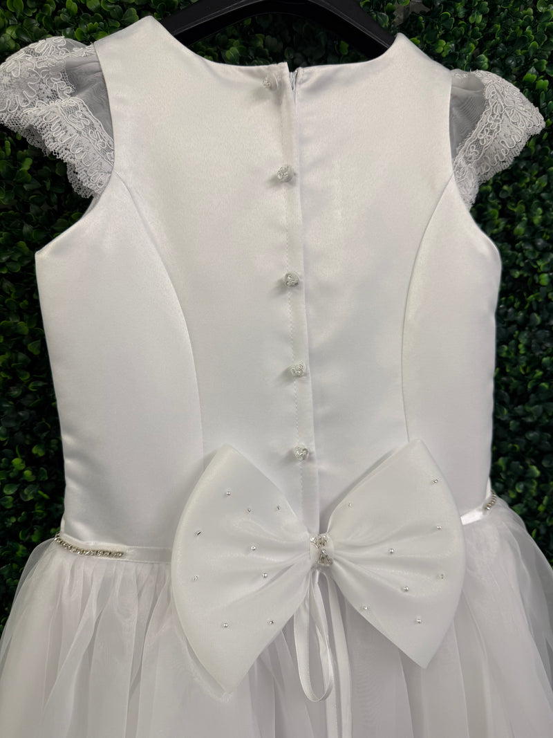 Nan & Jan Communion Gown Crystal - Sample Sale