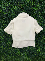 Michelina Bimbi Boys Brocade Vest Christening Knickers Outfit