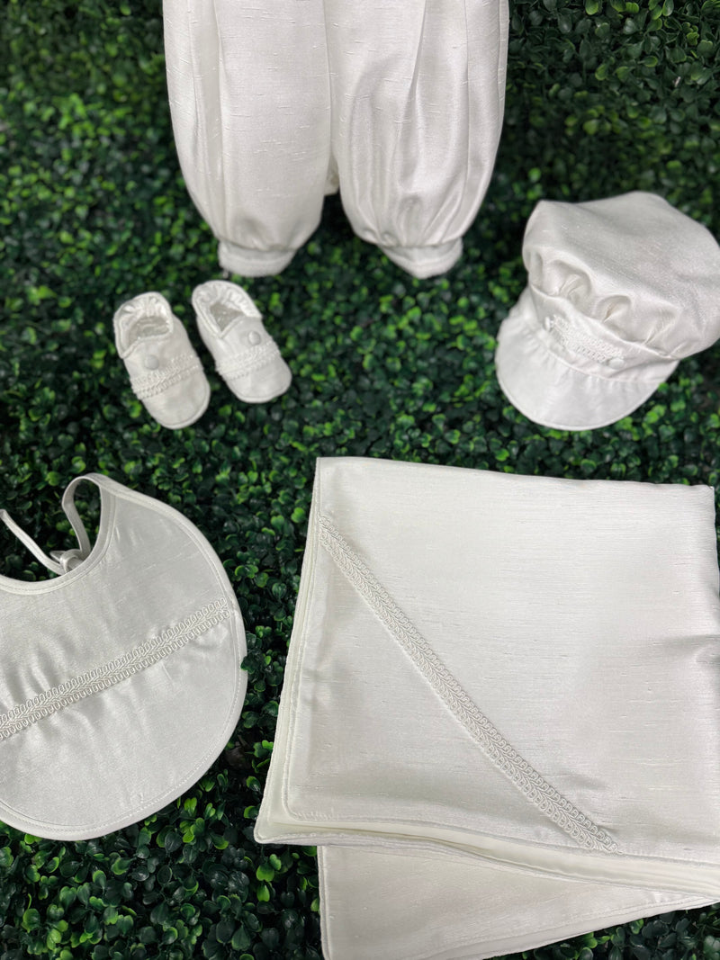 Piccolo Bacio Boys' Bris Little Prince Knickers Outfit Bundle