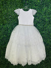 Nan & Jan Lace Tired Communion Dress - Amy