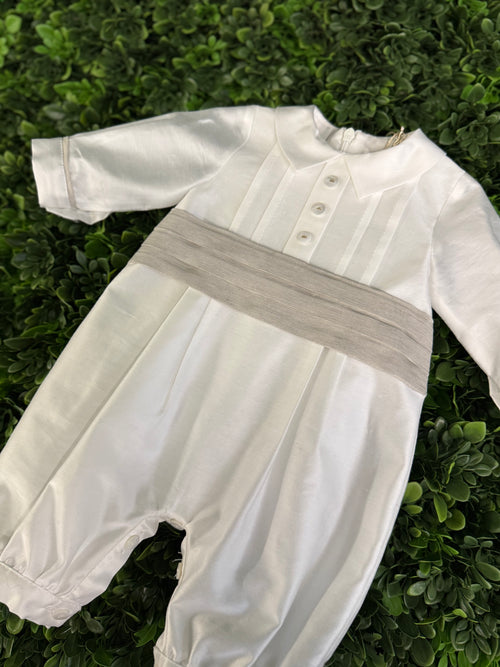 Bimbalo Italian Boys' Silk Baptism Outfit
