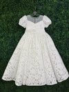 Princess Daliana Floral Lace Gown D24469
