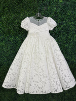 Princess Daliana Floral Lace Gown D24469