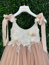 Dolce Bambini Dusty Rose Lace Dress