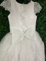 Nan & Jan Lace Tired Communion Dress - Amy