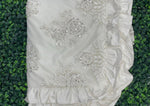 Christie Helene Couture "Mink Float" Christening Dress