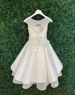 Michelina Bimbi Mikado Shimmer Communion Gown J4203
