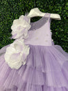 Dolce Bambini Lilac and Pearl Tulle Gown