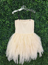 Oh La La Couture Girls’ Tweed Lady Jacket and Tutu Dress Set