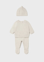 Mayoral Baby Neutral Knit Three Piece Outfit 2564
