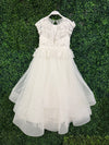 Teter Warm Cascading Petals Peplum Gown GS50
