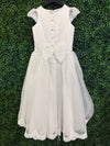 Nan & Jan Communion Gown Crystal - Sample Sale