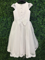 Nan & Jan Communion Gown Crystal - Sample Sale