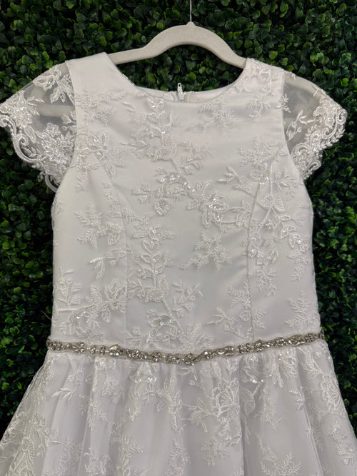 Nan & Jan Communion Gown 32063 - Sample Sale