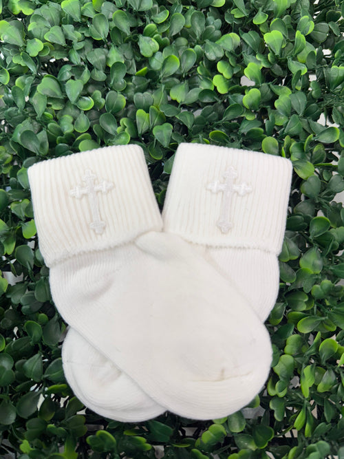 Boys’ Christening Ankle Socks