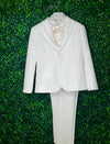 Michelina Bimbi Italian Silk / Viscose 5pc Vest Suit