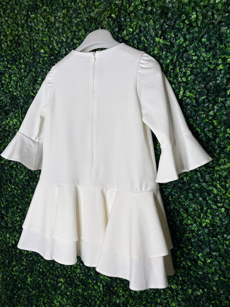 Bimbalo' Made In Italy Girls’ Ruffle Rosette Dress
