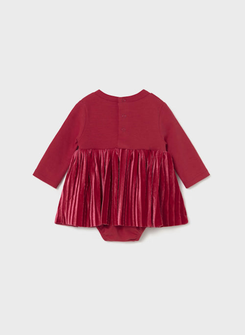 Mayoral Baby Girls’ Velvet Gathered Dress 2812