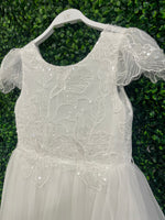 Teter Warm Floral Beaded Bodice Gown SK11