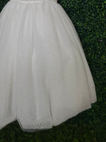 Michelina Bimbi Bolero Communion Dress with Shimmer Detail J4201