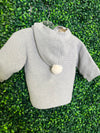 Mayoral Boys' Cable Knit lined Grey Fall Sweater 2303