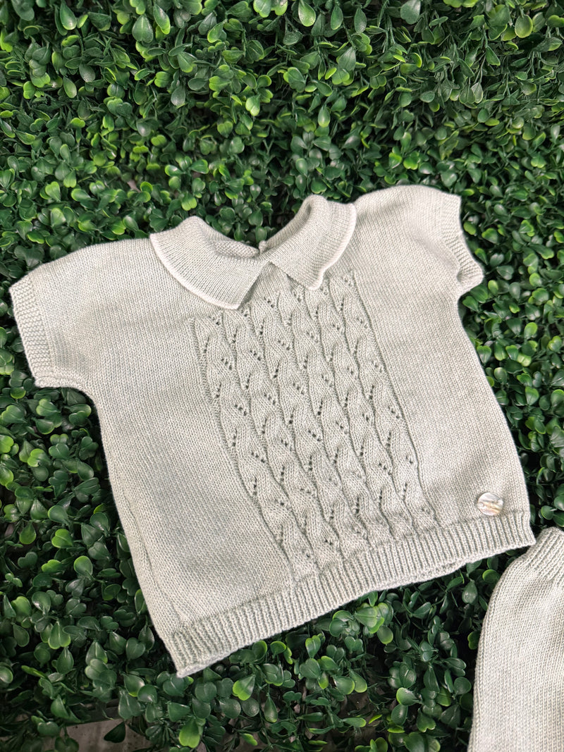 Martin Aranda Knit Bloomer Set