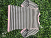 Sippy Baby Girls' Pima Cotton 3pc Striped Set