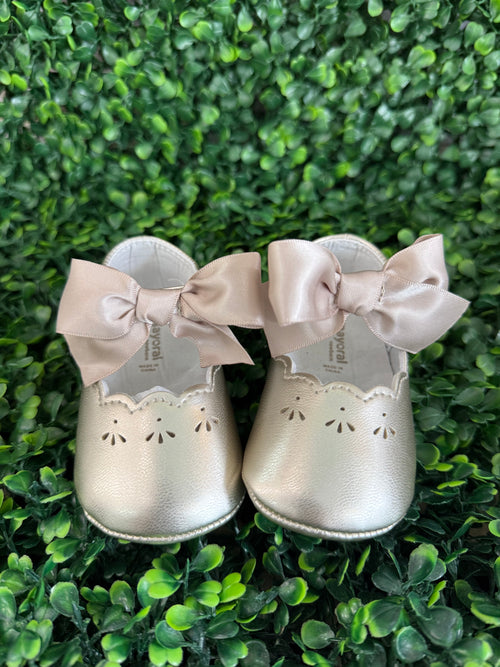 Mayoral Girls’ Infant Bow Eyelet Mary Janes - 9631