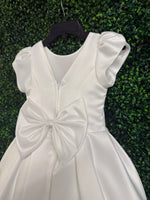 Nan & Jan Satin Circle Skirt Dress - 3081