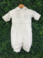 Piccolo Bacio Boys' Shantung Outfit with Jacquard Vest Mark