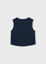 Mayoral Boys’ Navy 3 Piece Vest Set 4129