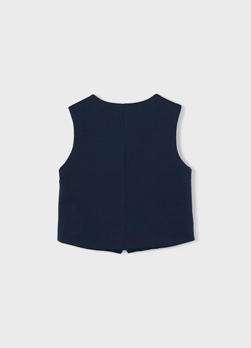 Mayoral Boys’ Navy 3 Piece Vest Set 4129