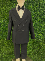 Michelina Bimbi Wool Couture Double Breasted Boys Suit