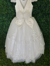 Piccolo Bacio Exclusive Lace and Silk Couture Gown Victoria