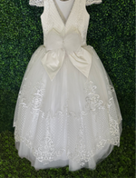 Piccolo Bacio Exclusive Lace and Silk Couture Gown Victoria