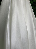 Michelina Bimbi Communion Bow Gown with Asymmetrical Pleating B4033AM