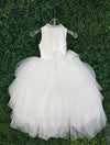 Piccolo Bacio Couture Mikado Tulle Tiered Gown Joan