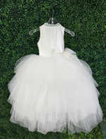 Piccolo Bacio Couture Mikado Tulle Tiered Gown Joan