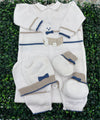 Bimbalo Boys' 4 PC Knit Teddy Bear Ensemble