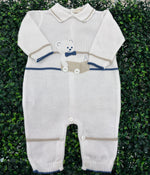 Bimbalo Boys' 4 PC Knit Teddy Bear Ensemble